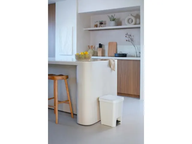 Pedaalemmer StepUp 25 liter Wit