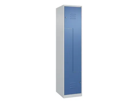 Z-garderobekast,HxBxD 1850x400x500mm,vak B 200/400mm,cil.-slot