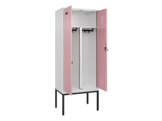 PBM-locker,HxBxD 2120x800x500mm,2vak,vak B 400mm,draaigrendel - 1