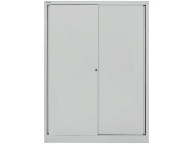 schuifdeurkast,HxBxD 1637x1200x430mm,3xStalen bodem,4 OH