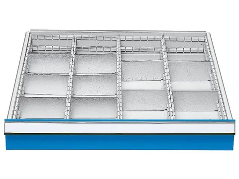 Lade-Indelingsset,V. Werkbank,10Lengteverdeler/3Scheidingsplaten