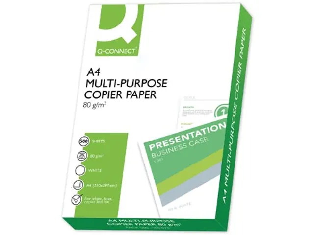 Q-CONNECT Kopieerpapier A4 80 gram Pallet 200 Pak