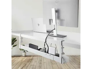 StarTech.com Kabelgoot voor onder Bureau Wit - 1