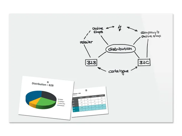 Glas/magneetbord Be!board 60x90 Cm Wit