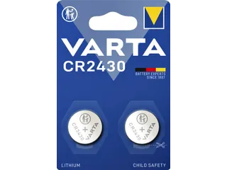 Batterij Varta knoopcel CR2430 lithium blister à 2 stuks - 1