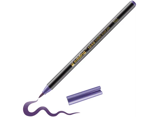 Brushpen edding 1340 metallic violet
