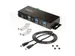 7-Port Managed USB Hub met 4x USB-A
