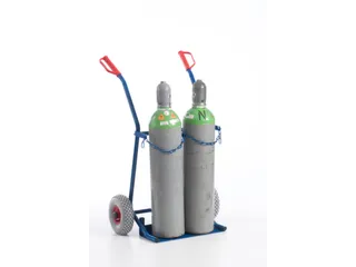 Flessenkar Draagvermogen 100Kg 2X20L-Fles Luchtbanden Ral5010 staal - 12
