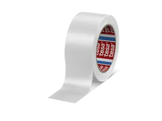 Markeringstape Tesa 60760 PVC 50mmx33m wit - 2