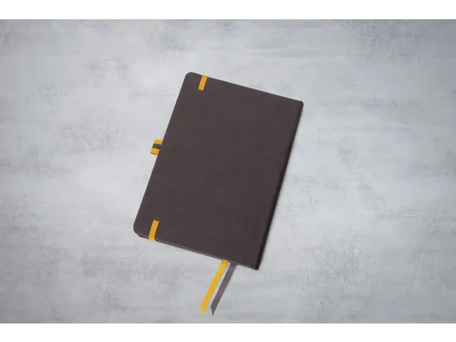 Weekagenda Linescape A5 2027 (EN) donkergrijs Hardcover verticale inde