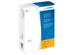 Herma 4332 Adresetiketten voor Schrijfmachines los 148x105mm 500 stuks