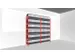 rayonnage pour classeurs,base+1xsuivant,HxlxP 2000x2070x335mm
