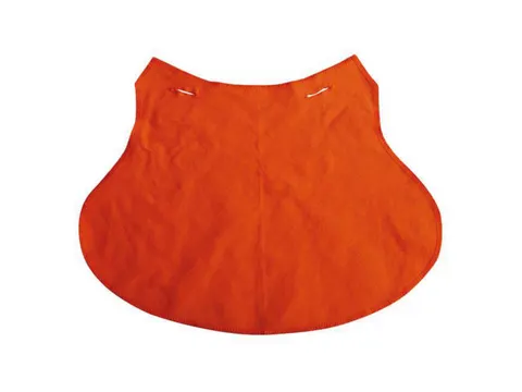 MSA T1900700 neklap voor V-Gard helmen, Nomex, oranje, per stuk