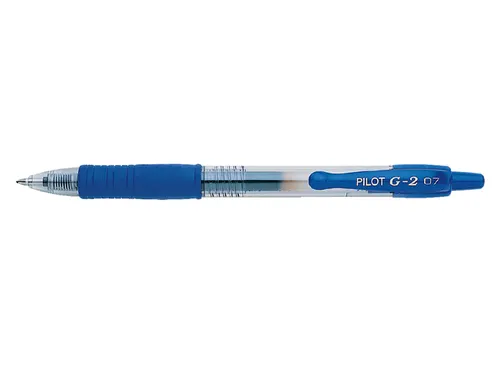 Gelschrijver Pilot G-2 07 Medium punt Blauw
