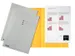 Dossiermap Grijs A4, Karton Van 180 G/m², Pak Van 100 Stuks