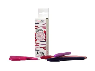 Brushpen Pentel Sign SES15C etui Sweet Flora 6 kleuren - 3