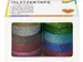 Plakband Folia glitter 5mx15mm 10 stuks 10 kleuren