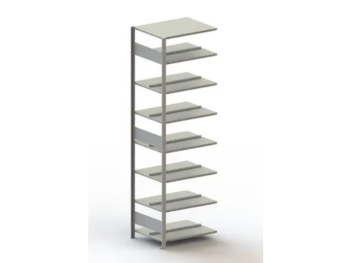 dossierstelling,aanbouwveld,HxBxD 2500x756x336mm,vaklast 80kg