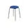 Stapelkruk Rvs Zit H 500Mm Blauw PU