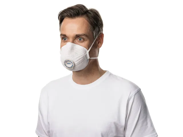 Moldex stofmasker Air FFP2 NR D, Ventex Klima-ventiel, maat M/L 10 Stu