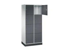 grootvolume-lockersysteem,RAL 7035/RAL 7021,HxBxD 1950x820x500mm