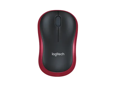 Logitech LGT-M185R Draadloze Muis Rood