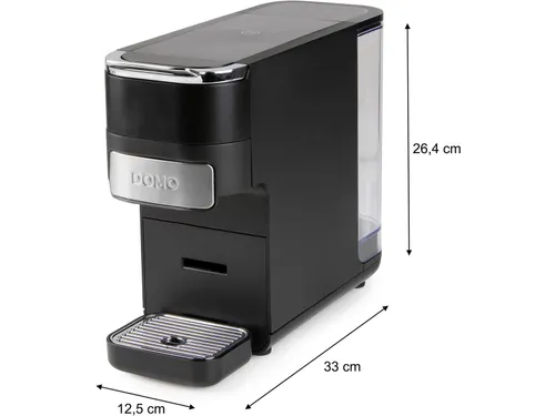 Koffiezetapparaat 4-In-1 1.5L Zwart