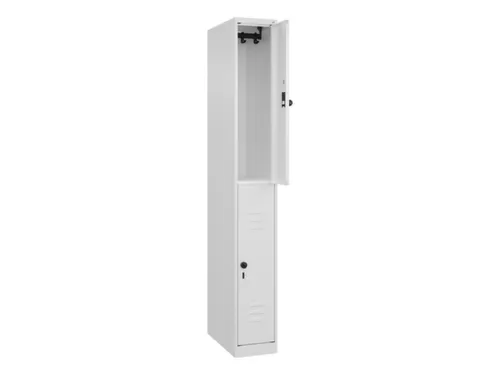 dubbeldekse locker,HxBxD 1850x250x500mm,1x2vak.,vak B 250mm
