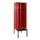 locker met bank,voor scheiding van kleding,HxBxD 2120x600x815mm,2vak