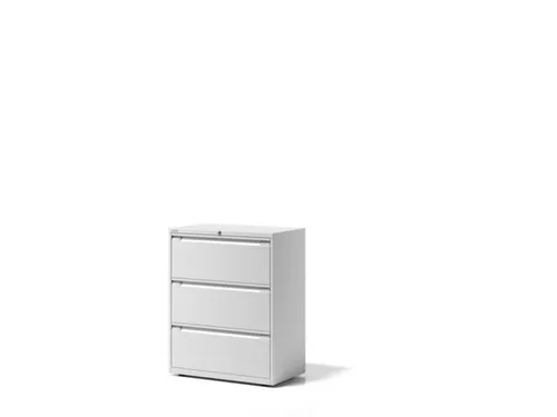 hangmappenkast,HxBxD 1000x800x470mm,3hangmappenframes,romp verkeerswit