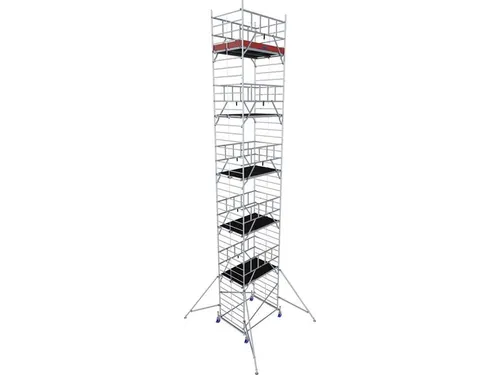 rolsteiger,werk H 12,3m,steiger H 11,45m,5platform(s),m. luik