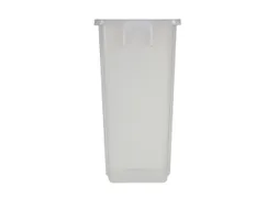 afvalverzamelaar,60l,HxBxD 580x320x460mm,romp PP transparant,gesloten