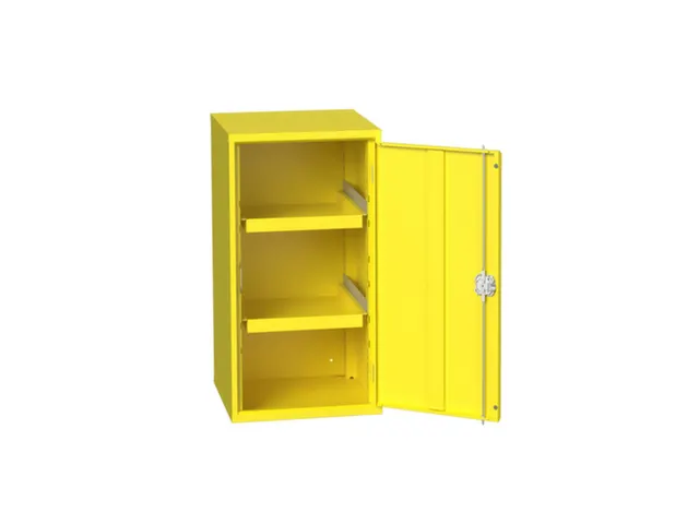 milieukast,HxBxD 1000x525x550mm,vleugeldeur,2xopvanglegborden/1etage