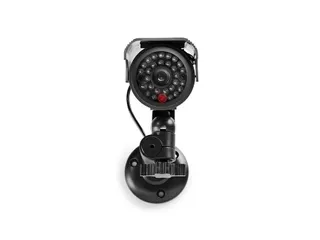 Dummy beveiligingscamera Nedis Solar IP44 buiten Zwart - 4