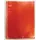 Geperforeerde Showtas A4 0.08mm 11-gaats Rood