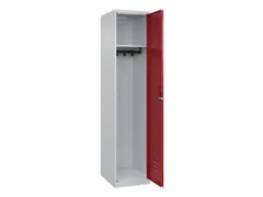 locker,HxBxD 1850x400x500mm,1vak,vak B 400mm,cil.-slot,staand op vloer