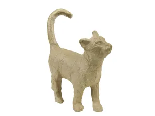 Figuur Décopatch kat rechtopstaand 11x3.5x12cm - 2