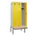 locker met bank,HxBxD 2120x900x815mm,3vak,vak B 300mm,cilinderslot