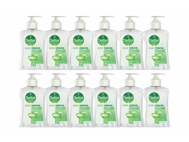 Dettol Handzeep Hydrate Aloe Vera Antibacterieel 250ml Voordeelbundel