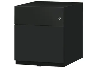 Mobiel Ladenblok Staalplaat 495x420x565mm 1hangmappenlade 1lade Zwart - 1