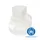 Pennenkoker MAULroundbox Blauwe Engel recycled 6 vaks wit