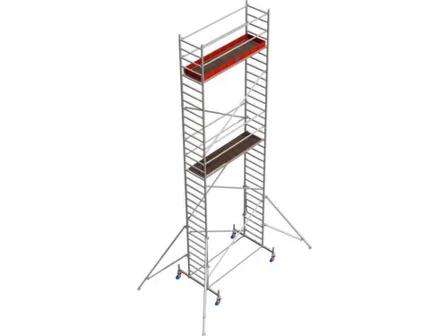 rolsteiger,werk H 9,4m,steiger H 8,5m,platform BxD 2500x750mm