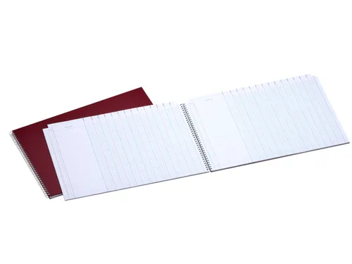 Register Atlanta 294x452mm 2x14 kolommen 108blz rood
