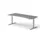 Elektrisch ihv bureau HxBxD 640-1300x2000x900/800mm blad grijs