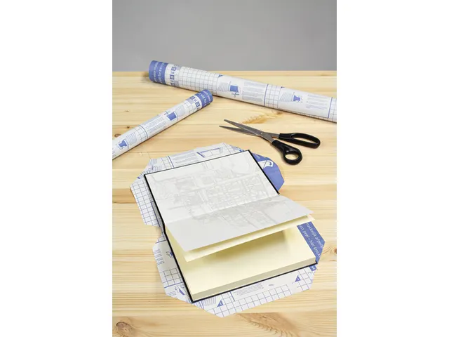 Kaftfolie Boeklon 33cmx25m zelfklevend transparant