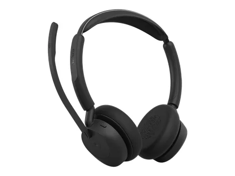 Jabra Evolve3 45 MS Stereo draadloze headset met ANC en USB-A Bluetoot