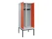 locker voor scheiding van kleding,HxBxD 2120x800x815mm,2vak