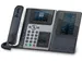 Poly Edge E450 IP-telefoon met PoE-ondersteuning
