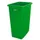 afvalverzamelaar,60l,HxBxD 580x320x460mm,romp PP groen,gesloten