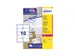 Adresetiket Avery L7173-250 99.1x57mm Wit Laserprinter 2500 Stuks
